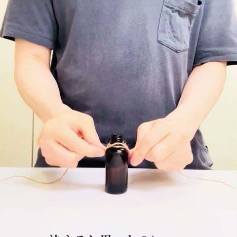 キッチンの吊るし花瓶を作り直しました♪